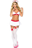 Load image into Gallery viewer, Sexy Lingerie Nurse Uniform Costumes Role Play White / One Size Costume