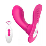 Load image into Gallery viewer, Wearable Remote Control Clitoris G-Spot Butterfly Vibrator Rose Red