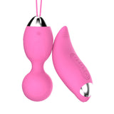 Laden Sie das Bild in den Galerie-Viewer, Bullet Vibrator Vaginal Massager 10 Modes Pink Kegel Balls