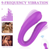 Load image into Gallery viewer, Couple Vibrator Remote Control Mute Design Clitoral And G-Spot Stimulation