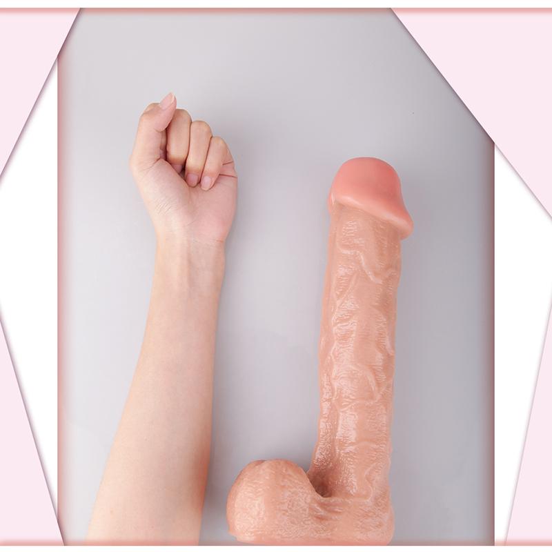 12 Inch Super Big Realistic Dildo With Strong Suction Cup