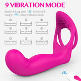 Load image into Gallery viewer, Couple Vibrator Penis Ring Stick For Many Uses