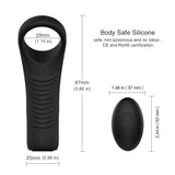 Load image into Gallery viewer, Magnetic Charging 9 Modes Vibrator Remote Control Penis Ring