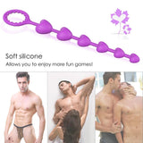 Load image into Gallery viewer, Silicone Anal Beads Clitoris Stimulated Plug