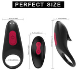 Load image into Gallery viewer, Massager Scrotum Exercise Remote Control Vibrating Penis Ring Penis Ring