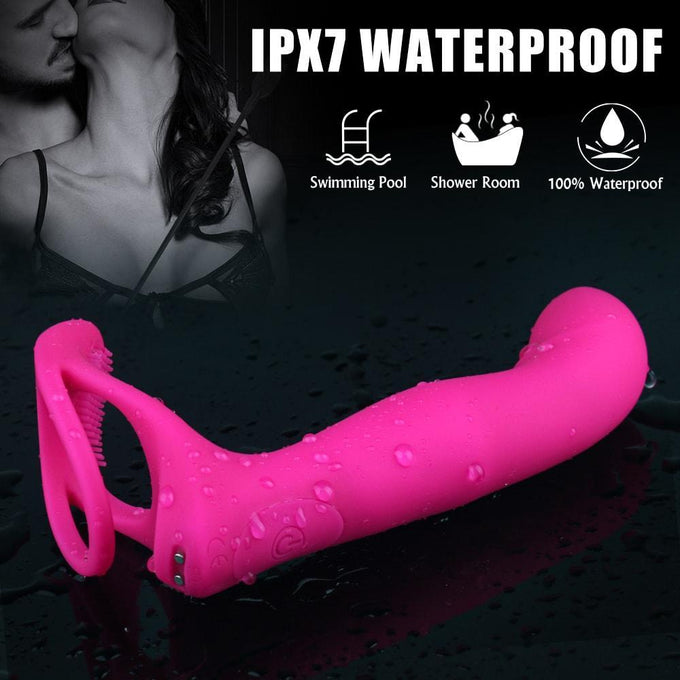 Couple Vibrator Penis Ring Stick For Many Uses