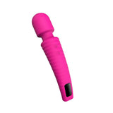 Charger l&#39;image dans la galerie, Rechargeable Wand Vibrator Massager 9 Speeds Rose Red