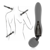 Charger l&#39;image dans la galerie, wand vibrator  handheld massager orgasm couples on clit black rechargable