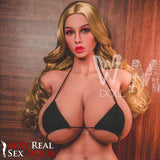 Laden Sie das Bild in den Galerie-Viewer, Mini 70cm (2ft4&#39;) Sex Doll Torso with Huge Breast and Nipples Penetration - Patty