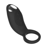 Load image into Gallery viewer, Silicone Vibrating Penis Ring Multi-Purpose Black