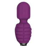 画像をギャラリー ビューアにロード Wand Massager Vibrator Rechargeable Purple