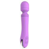 Load image into Gallery viewer, Power Wand Vibrator Massager Rechargeable Light Purple